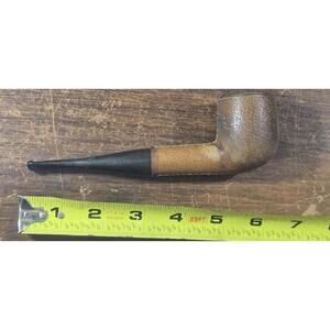 Vintage L'aiglon Imported French Leather Wrapped Estate Tobacco Pipe